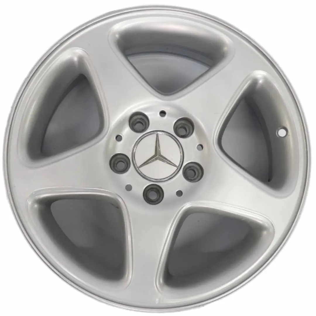 Alloy Wheel Rim 5 Hole 16" ET:37 7J to Mercedes W203 Silver with Part number A2034010702 Mercedes W203 Silver Alloy Wheel Rim 5 Hole 16" ET:37 7J - SKU A2034010702-4 - Part number A2034010702
