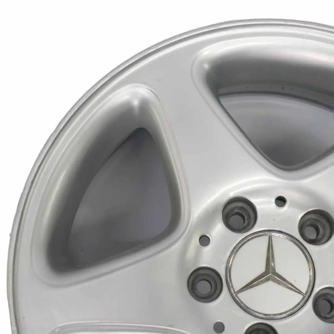 Alloy Wheel Rim 5 Hole 16" ET:37 7J to Mercedes W203 Silver with Part number A2034010702 Mercedes W203 Silver Alloy Wheel Rim 5 Hole 16" ET:37 7J - SKU A2034010702-4 - Part number A2034010702