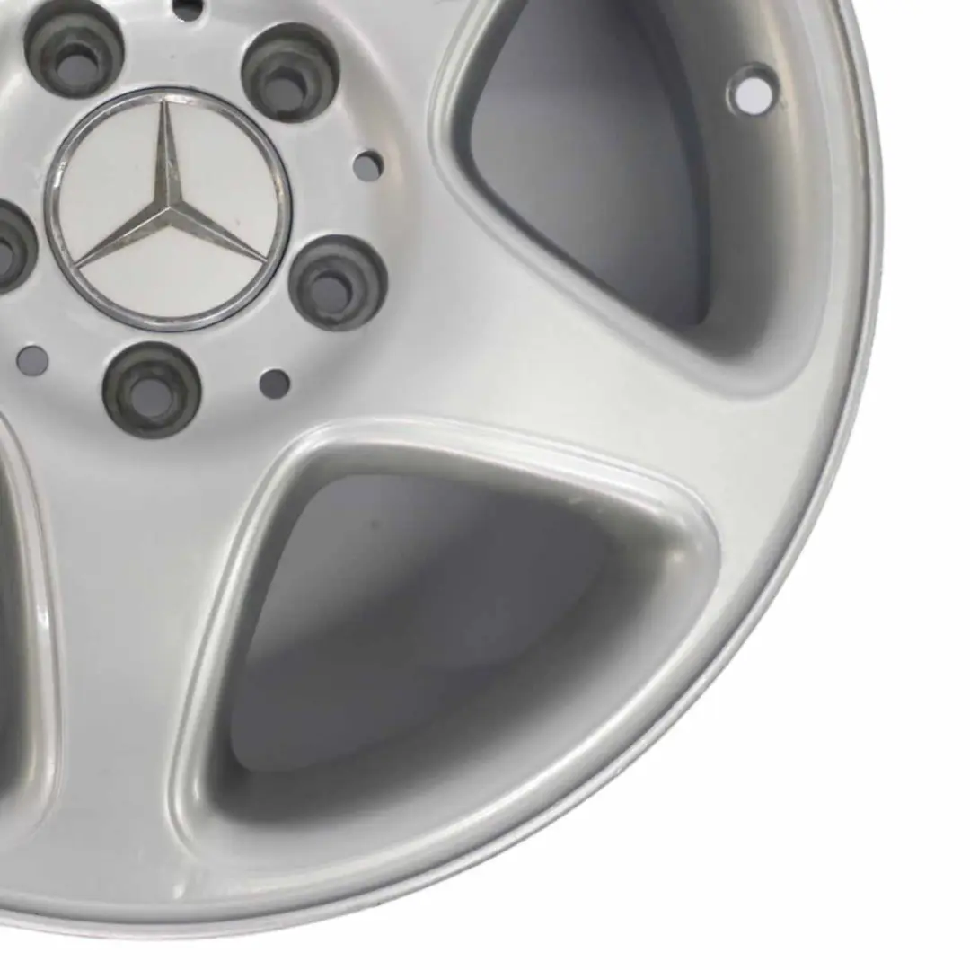 Alloy Wheel Rim 5 Hole 16" ET:37 7J to Mercedes W203 Silver with Part number A2034010702 Mercedes W203 Silver Alloy Wheel Rim 5 Hole 16" ET:37 7J - SKU A2034010702-4 - Part number A2034010702
