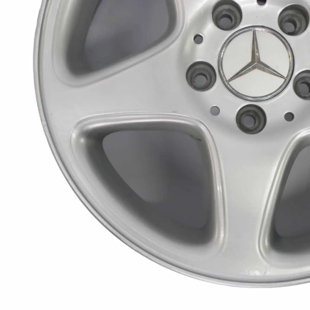 Alloy Wheel Rim 5 Hole 16" ET:37 7J to Mercedes W203 Silver with Part number A2034010702 Mercedes W203 Silver Alloy Wheel Rim 5 Hole 16" ET:37 7J - SKU A2034010702-4 - Part number A2034010702