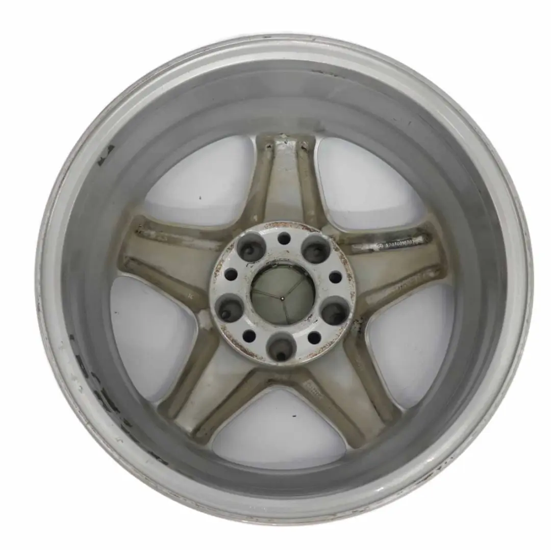 Alloy Wheel Rim 5 Hole 16" ET:37 7J to Mercedes W203 Silver with Part number A2034010702 Mercedes W203 Silver Alloy Wheel Rim 5 Hole 16" ET:37 7J - SKU A2034010702-4 - Part number A2034010702