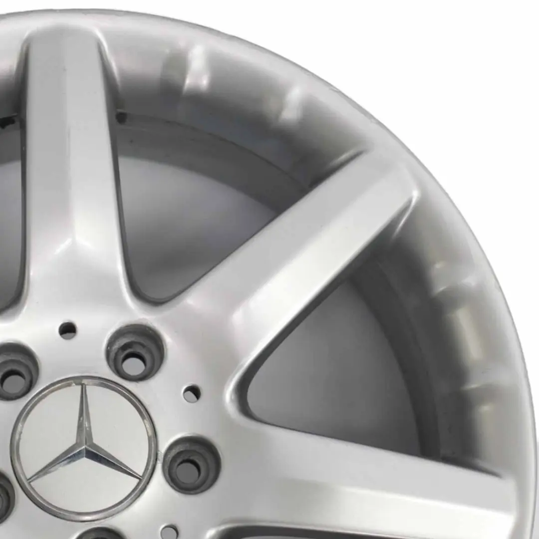 Alloy Wheel Rim 7 Spoke 17" ET:37 7,5J to Mercedes W203 Silver with Part number A2034011802 Mercedes W203 Silver Alloy Wheel Rim 7 Spoke 17" ET:37 7,5J - SKU A2034011802-3 - Part number A2034011802
