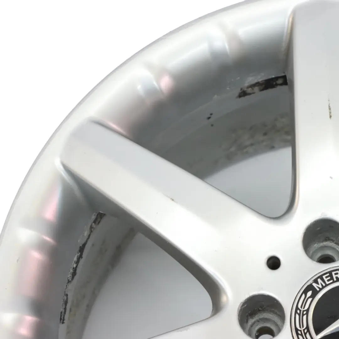 7-Spoke Rear Alloy Wheel Rim 17" 8,5J ET:34 to Mercedes CL203 with Part number A2034012402 Mercedes CL203 7-Spoke Rear Alloy Wheel Rim 17" 8,5J ET:34 - SKU A2034012402-1 - Part number A2034012402