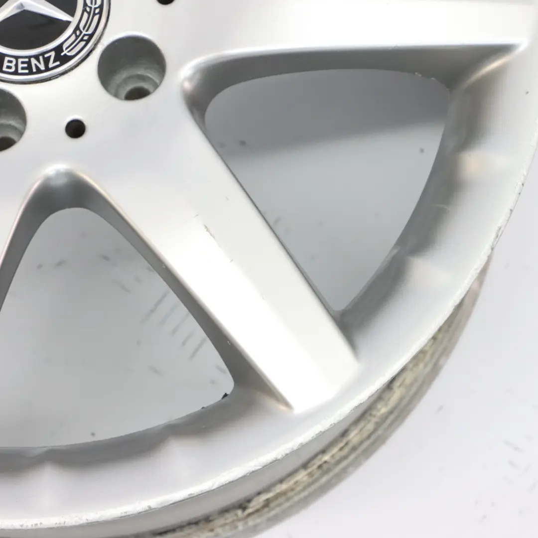 Mercedes CL203 7-Spoke Rear Alloy Wheel Rim 17" 8,5J ET:34 - SKU A2034012402-1 - Numéro de pièce A2034012402