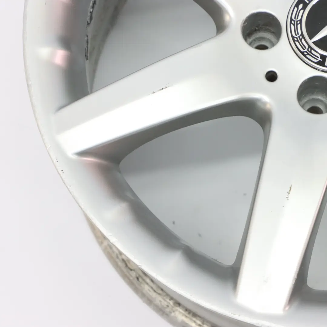 Mercedes CL203 7-Spoke Rear Alloy Wheel Rim 17" 8,5J ET:34 - SKU A2034012402-1 - Numéro de pièce A2034012402