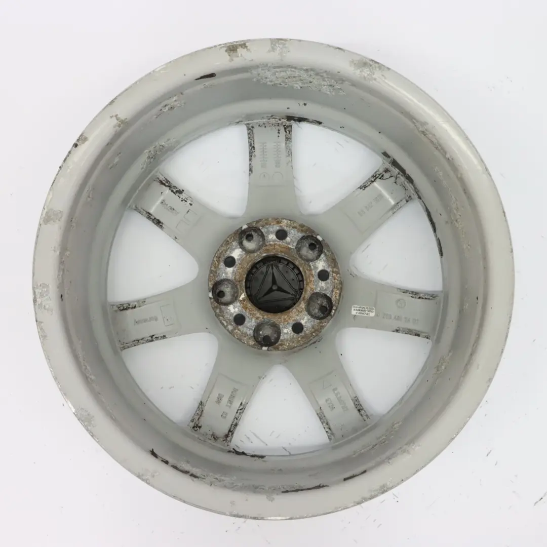 Mercedes CL203 Llanta de aleación trasera de 7 radios 17" 8,5J ET:34 - SKU A2034012402-1 - Número de pieza A2034012402