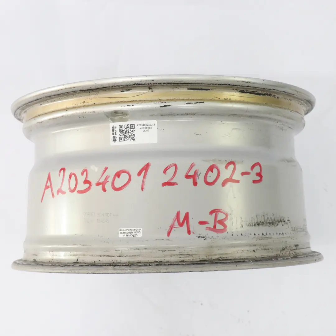 7-Speichen Hinter rad felge 17" 8,5J ET:34 für Mercedes CL203 mit Teilenummer A2034012402 Mercedes CL203 7-Speichen Hinter rad felge 17" 8,5J ET:34 - SKU A2034012402-3 - Teilenummer A2034012402