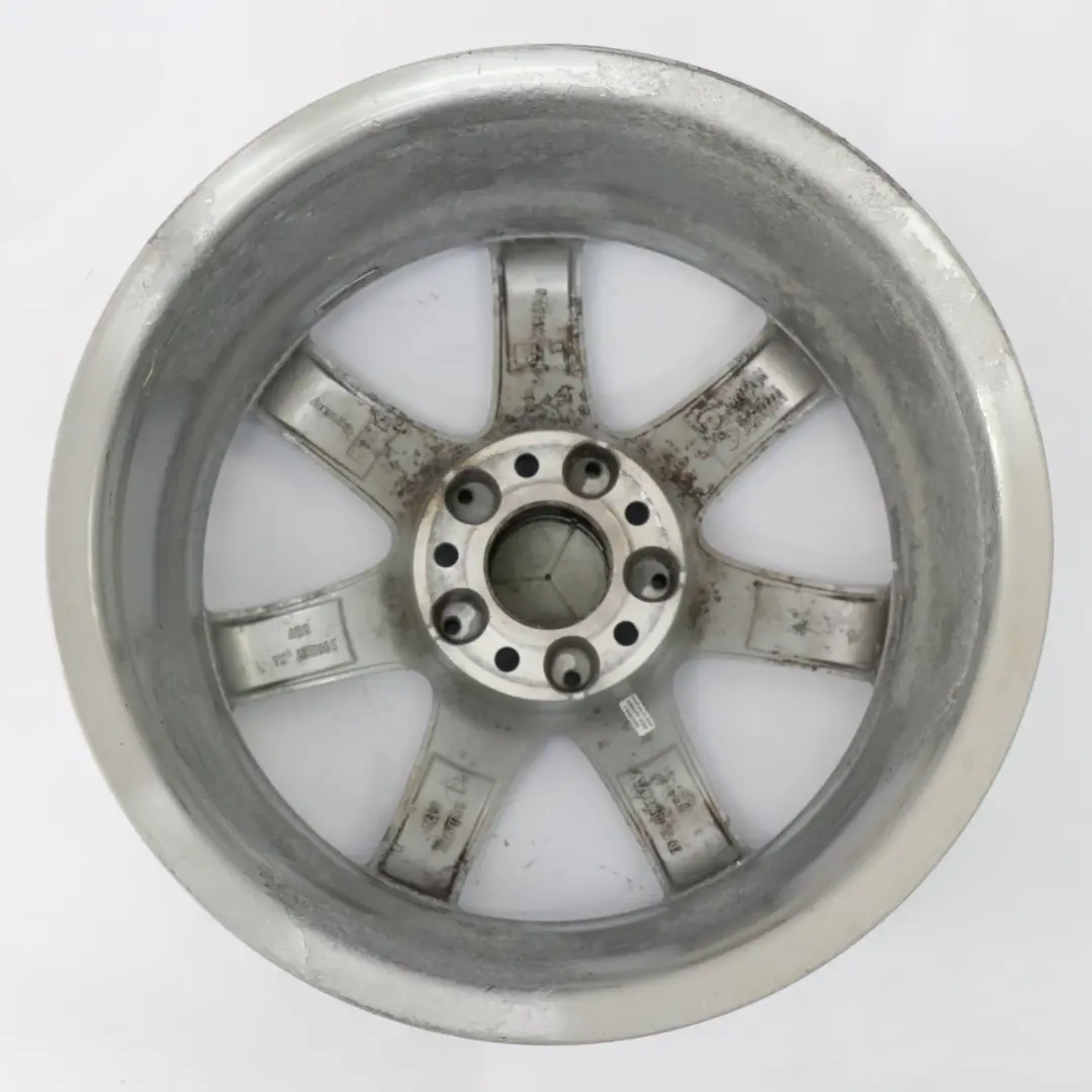Cerchio in lega posteriore a 7 razze 17" 8,5J ET:34 per Mercedes CL203 con numero di parte A2034012402 Mercedes CL203 Cerchio in lega posteriore a 7 razze 17" 8,5J ET:34 - SKU A2034012402-3 - Numero di parte A2034012402