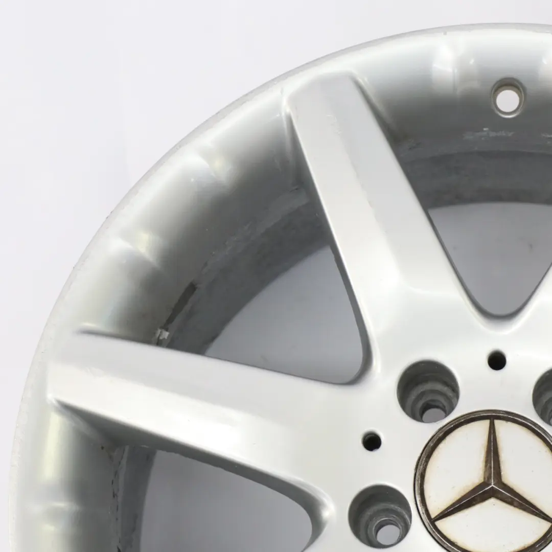 Mercedes CL203 7-Spoke Rear Alloy Wheel Rim 17" 8,5J ET:34 - SKU A2034012402-3 - Part number A2034012402