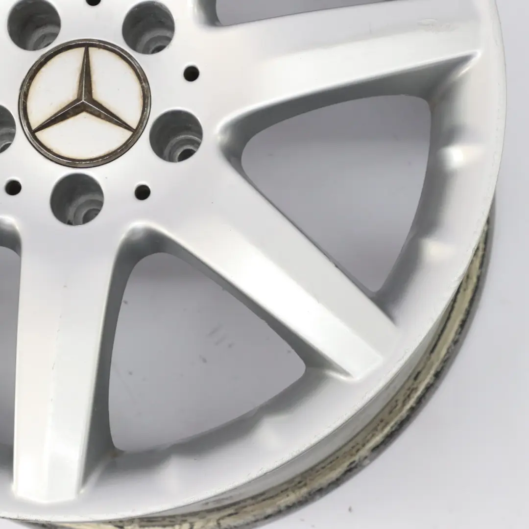 Mercedes CL203 7-Spoke Rear Alloy Wheel Rim 17" 8,5J ET:34 - SKU A2034012402-3 - Part number A2034012402