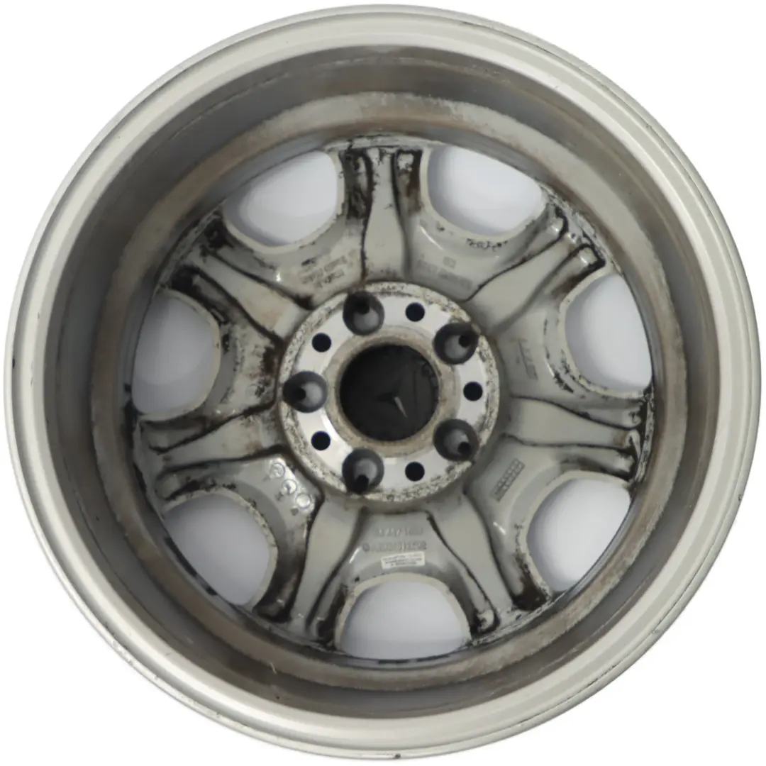 Alloy Wheel Rim 16" ET:31 7J to Mercedes W203 Silver with Part number A2034012802 Mercedes W203 Silver Alloy Wheel Rim 16" ET:31 7J - SKU A2034012802-1 - Part number A2034012802