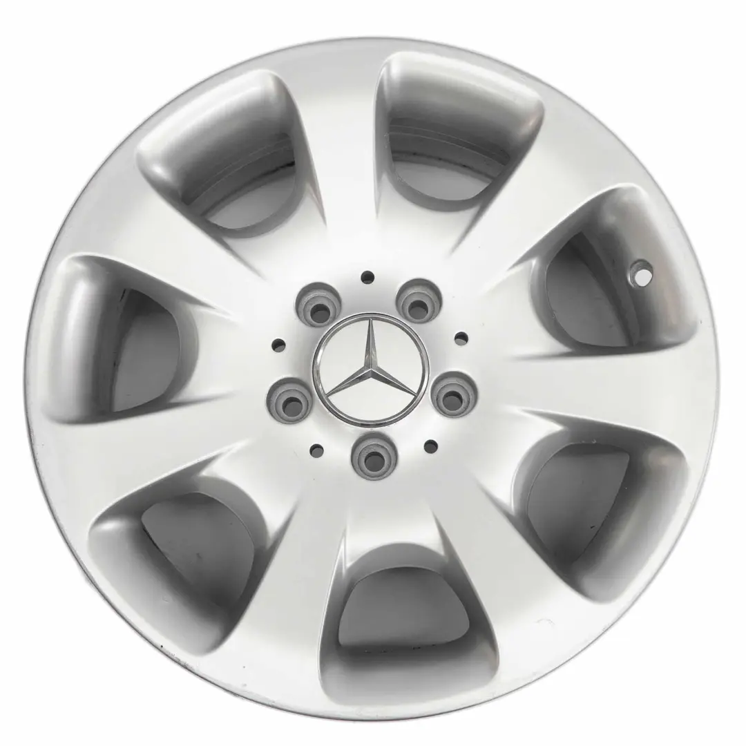 Alloy Wheel Rim 16" 7J ET:31 to Mercedes W203 Silver with Part number A2034012802 Mercedes W203 Silver Alloy Wheel Rim 16" 7J ET:31 - SKU A2034012802-3 - Part number A2034012802