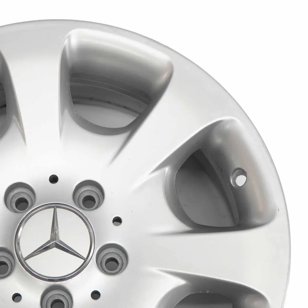 Alloy Wheel Rim 16" 7J ET:31 to Mercedes W203 Silver with Part number A2034012802 Mercedes W203 Silver Alloy Wheel Rim 16" 7J ET:31 - SKU A2034012802-3 - Part number A2034012802
