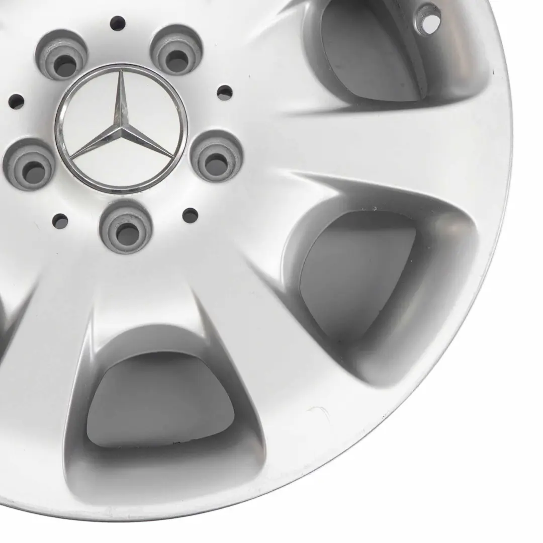 Alloy Wheel Rim 16" 7J ET:31 to Mercedes W203 Silver with Part number A2034012802 Mercedes W203 Silver Alloy Wheel Rim 16" 7J ET:31 - SKU A2034012802-3 - Part number A2034012802