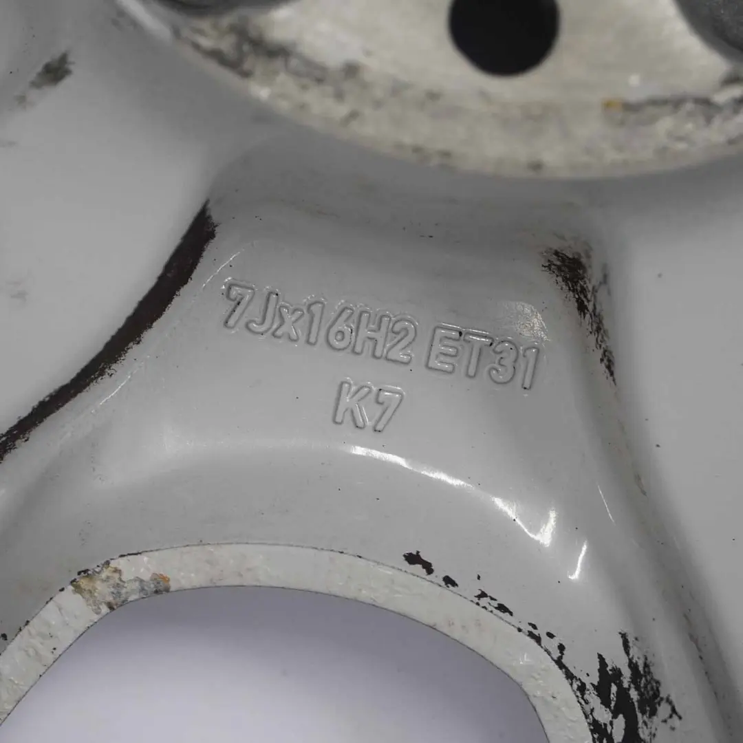 Alloy Wheel Rim 16" 7J ET:31 to Mercedes W203 Silver with Part number A2034012802 Mercedes W203 Silver Alloy Wheel Rim 16" 7J ET:31 - SKU A2034012802-3 - Part number A2034012802