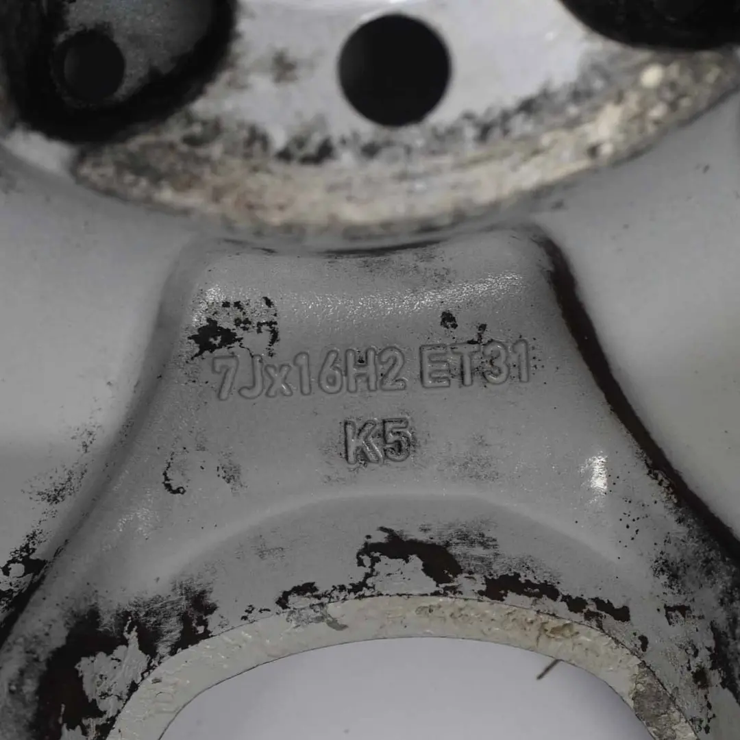 Alloy Wheel Rim 16" 7J ET:31 to Mercedes W203 Silver with Part number A2034012802 Mercedes W203 Silver Alloy Wheel Rim 16" 7J ET:31 - SKU A2034012802-4 - Part number A2034012802