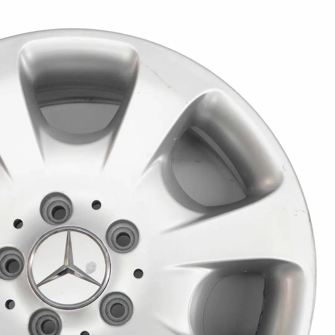 Alloy Wheel Rim 16" 7J ET:31 to Mercedes W203 Silver with Part number A2034012802 Mercedes W203 Silver Alloy Wheel Rim 16" 7J ET:31 - SKU A2034012802-4 - Part number A2034012802