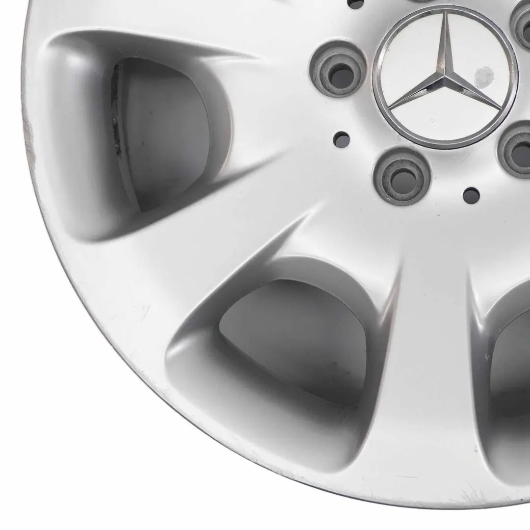 Alloy Wheel Rim 16" 7J ET:31 to Mercedes W203 Silver with Part number A2034012802 Mercedes W203 Silver Alloy Wheel Rim 16" 7J ET:31 - SKU A2034012802-4 - Part number A2034012802