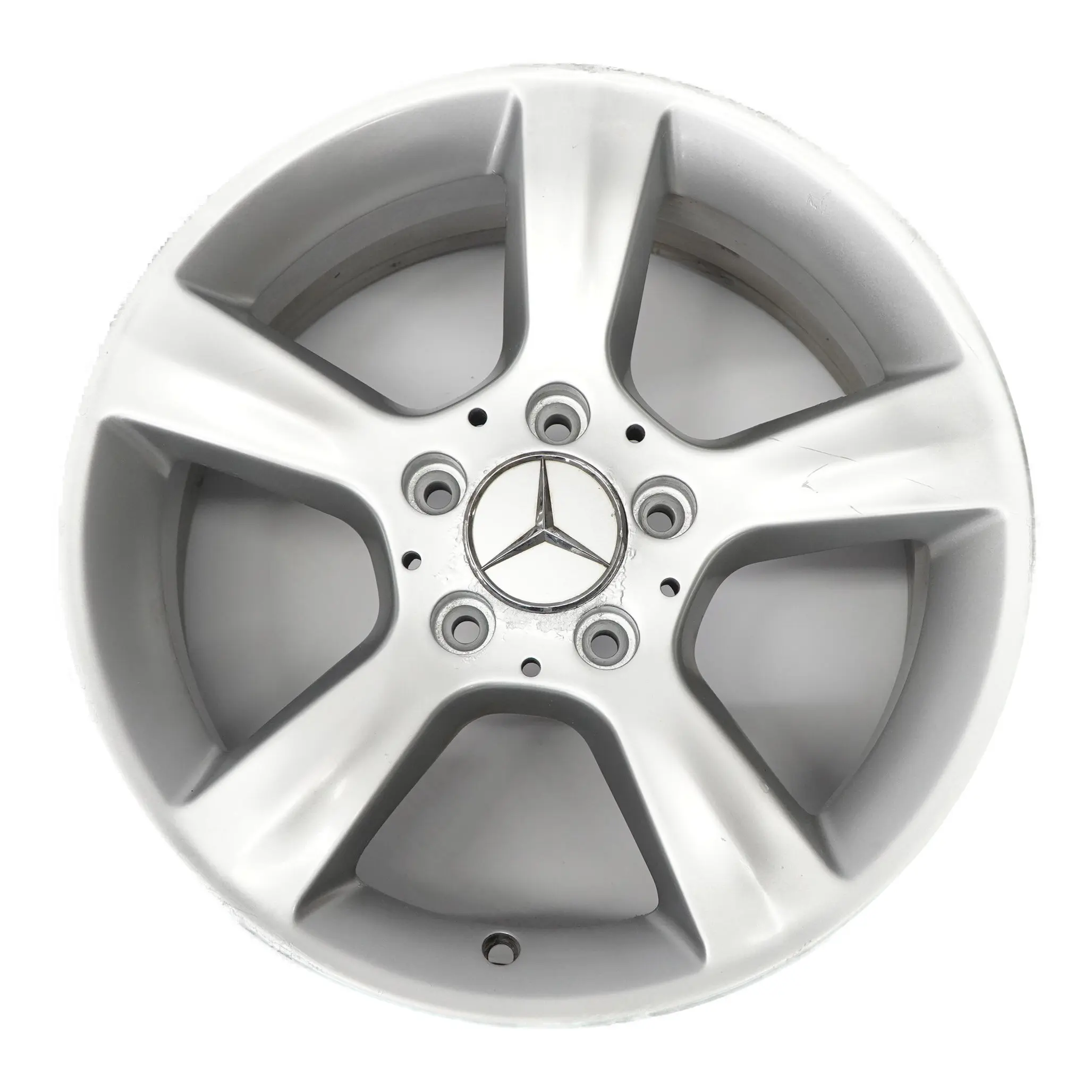 Mercedes W203 Cerchio In Lega Argento 5 Razze 16" ET:31 7J A2034012902