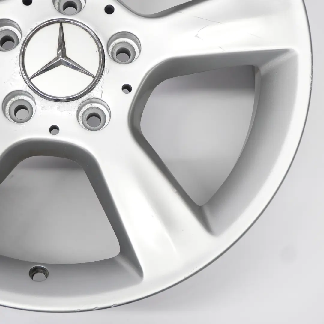 Mercedes W203 Cerchio In Lega Argento 5 Razze 16" ET:31 7J - SKU A2034012902-1 - Numero di parte A2034012902