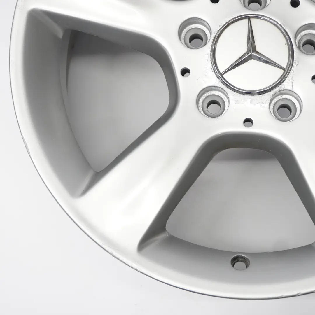 Mercedes W203 Silver Alloy Wheel Rim 5 Spoke 16" ET:31 7J - SKU A2034012902-1 - Part number A2034012902