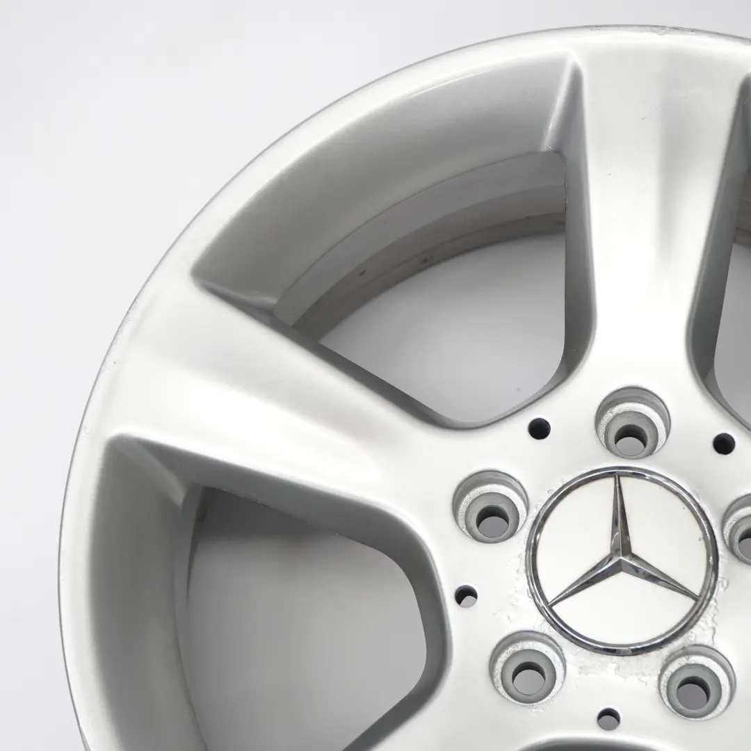 Mercedes W203 Silver Alloy Wheel Rim 5 Spoke 16" ET:31 7J - SKU A2034012902-1 - Part number A2034012902