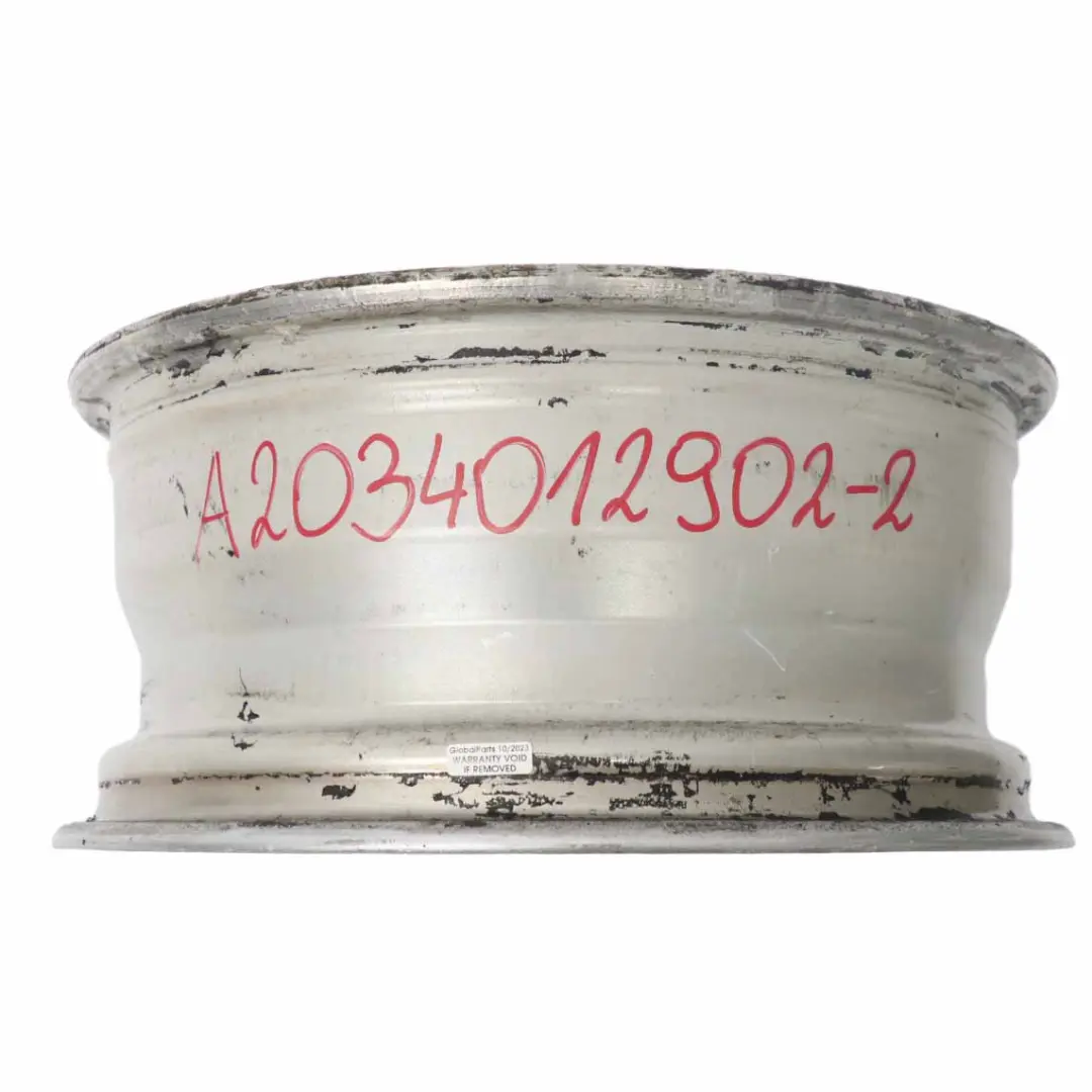 Mercedes W203 Silver Alloy Wheel Rim 5 Spoke 16" ET:31 7J - SKU A2034012902-2 - Part number A2034012902