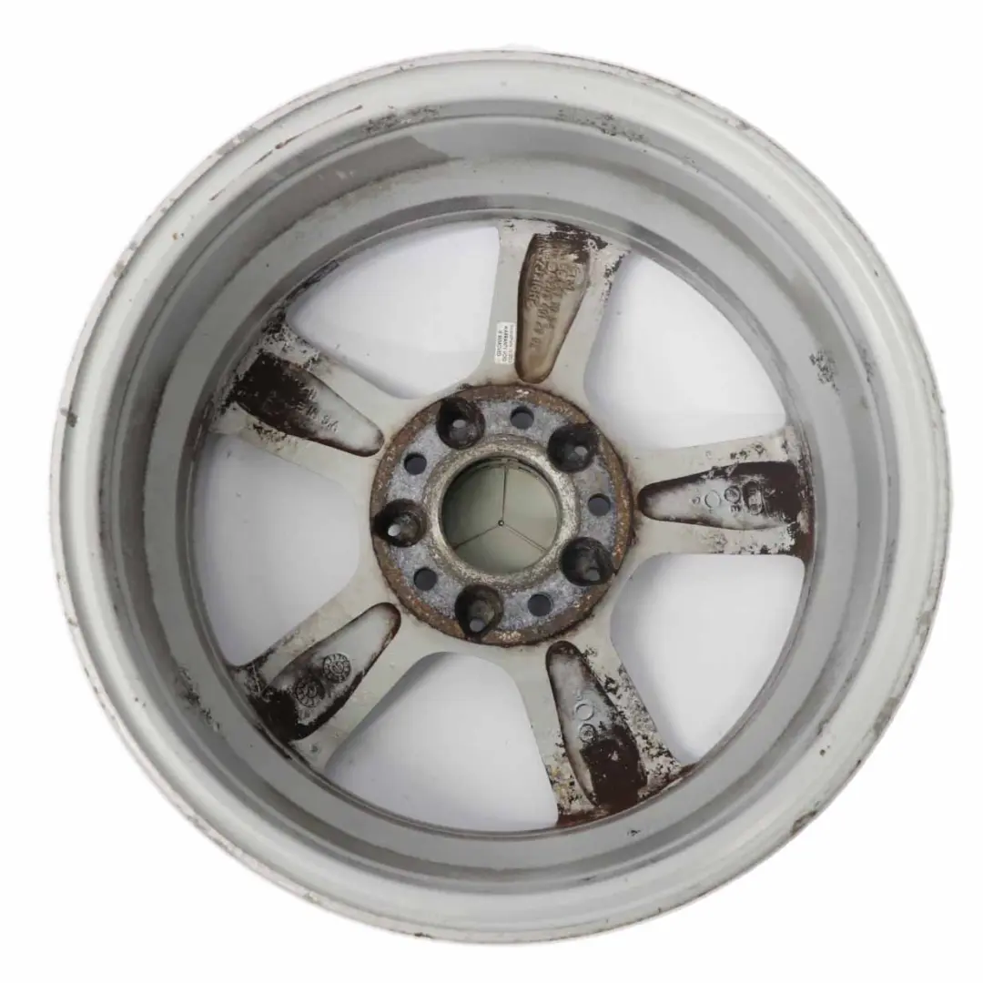 Jante en Alliage Argentée à 5 Branches 16" ET:31 7J pour Mercedes W203 à propos du numéro de pièce A2034012902 Mercedes W203 Jante en Alliage Argentée à 5 Branches 16" ET:31 7J - SKU A2034012902-2 - Numéro de pièce A2034012902