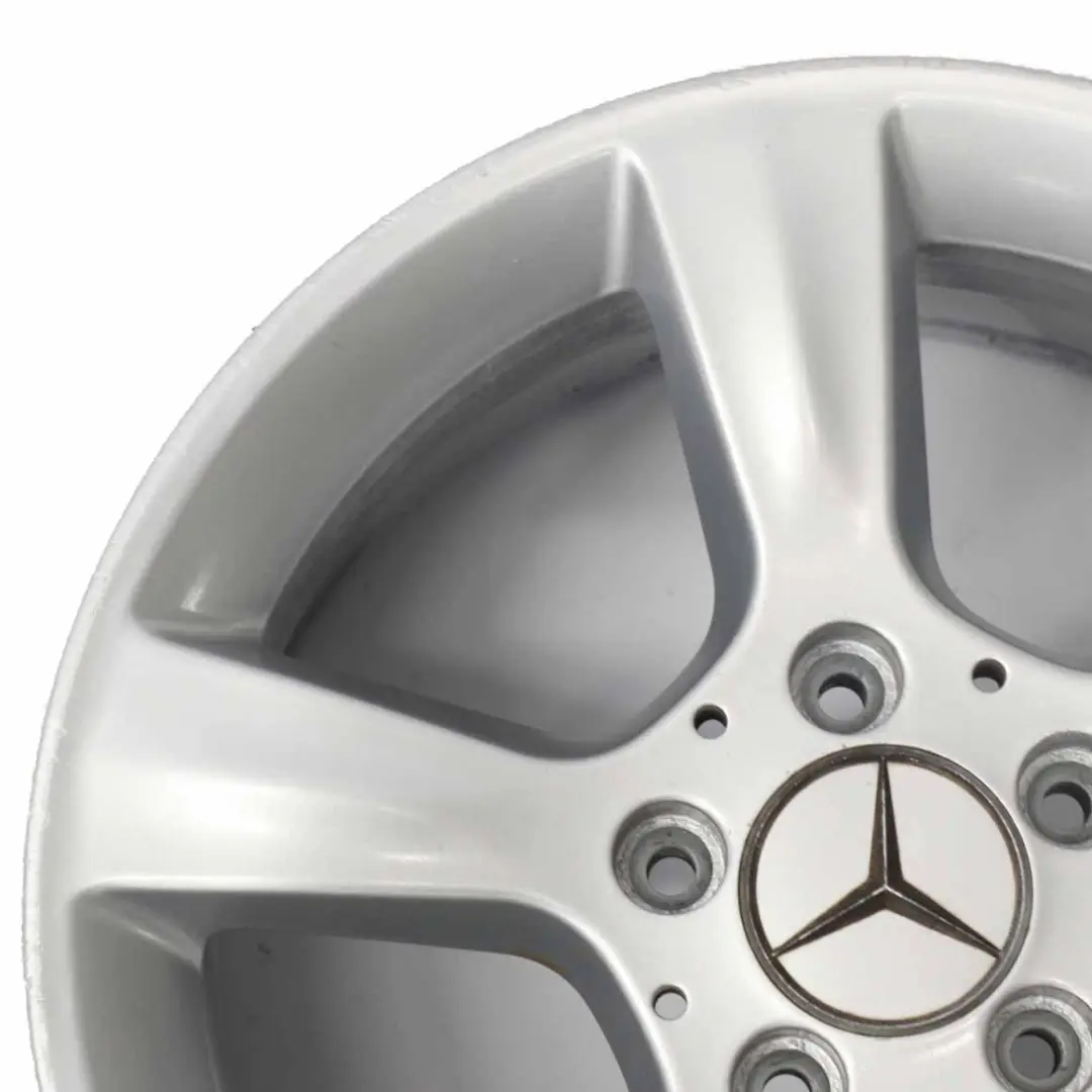 Mercedes W203 Silver Alloy Wheel Rim 5 Spoke 16" ET:31 7J - SKU A2034012902-2 - Part number A2034012902