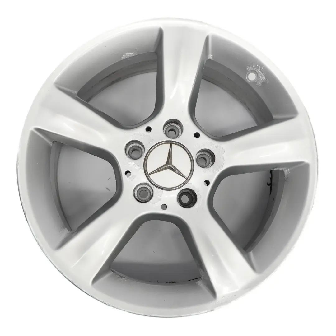 Mercedes W203 Jante en Alliage Argentée à 5 Branches 16" ET:32 8J - SKU A2034013102-1 - Numéro de pièce A2034013102