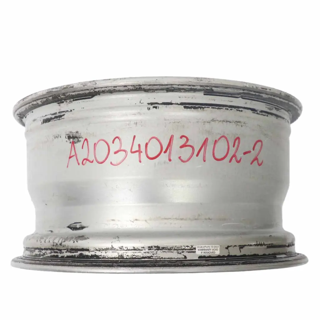 Mercedes W203 Jante en Alliage Argentée à 5 Branches 16" ET:32 8J - SKU A2034013102-2 - Numéro de pièce A2034013102