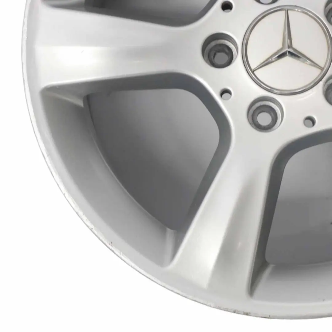 Mercedes W203 Jante en Alliage Argentée à 5 Branches 16" ET:32 8J - SKU A2034013102-2 - Numéro de pièce A2034013102