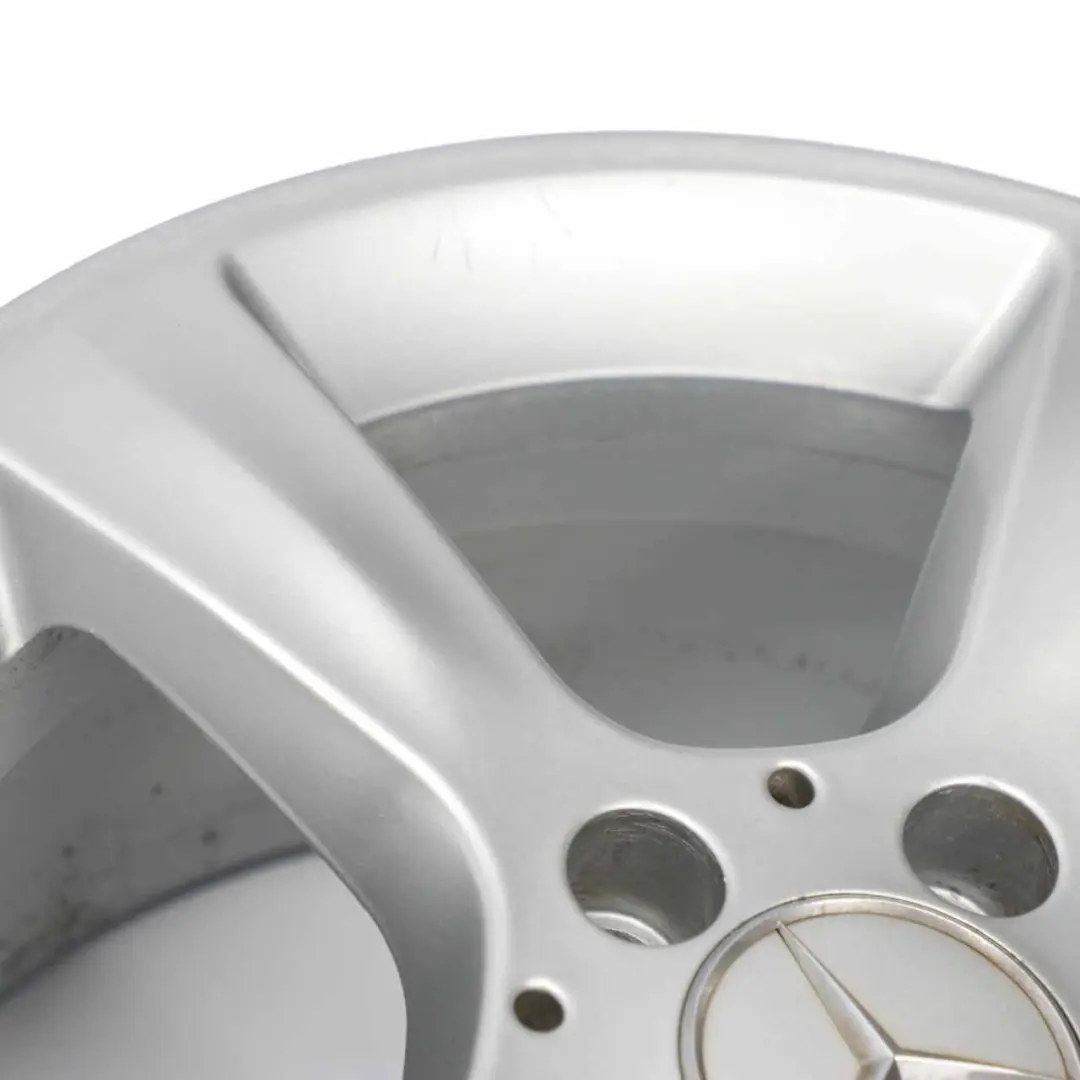 Mercedes W203 Silver Alloy Wheel Rim 5 Spoke 16" ET:32 8J - SKU A2034013102-2 - Part number A2034013102