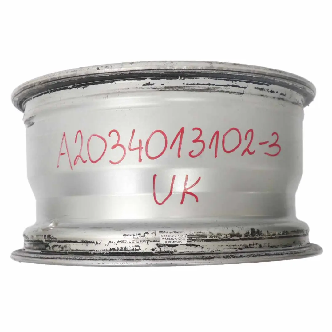 Alloy Wheel Rim 5 Spoke 16" ET:32 8J to Mercedes W203 Silver with Part number A2034013102 Mercedes W203 Silver Alloy Wheel Rim 5 Spoke 16" ET:32 8J - SKU A2034013102-3 - Part number A2034013102