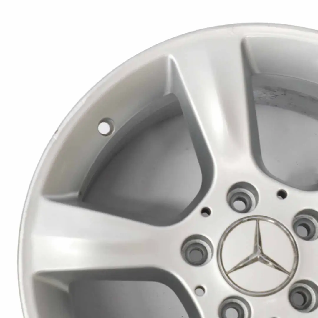 Alloy Wheel Rim 5 Spoke 16" ET:32 8J to Mercedes W203 Silver with Part number A2034013102 Mercedes W203 Silver Alloy Wheel Rim 5 Spoke 16" ET:32 8J - SKU A2034013102-3 - Part number A2034013102