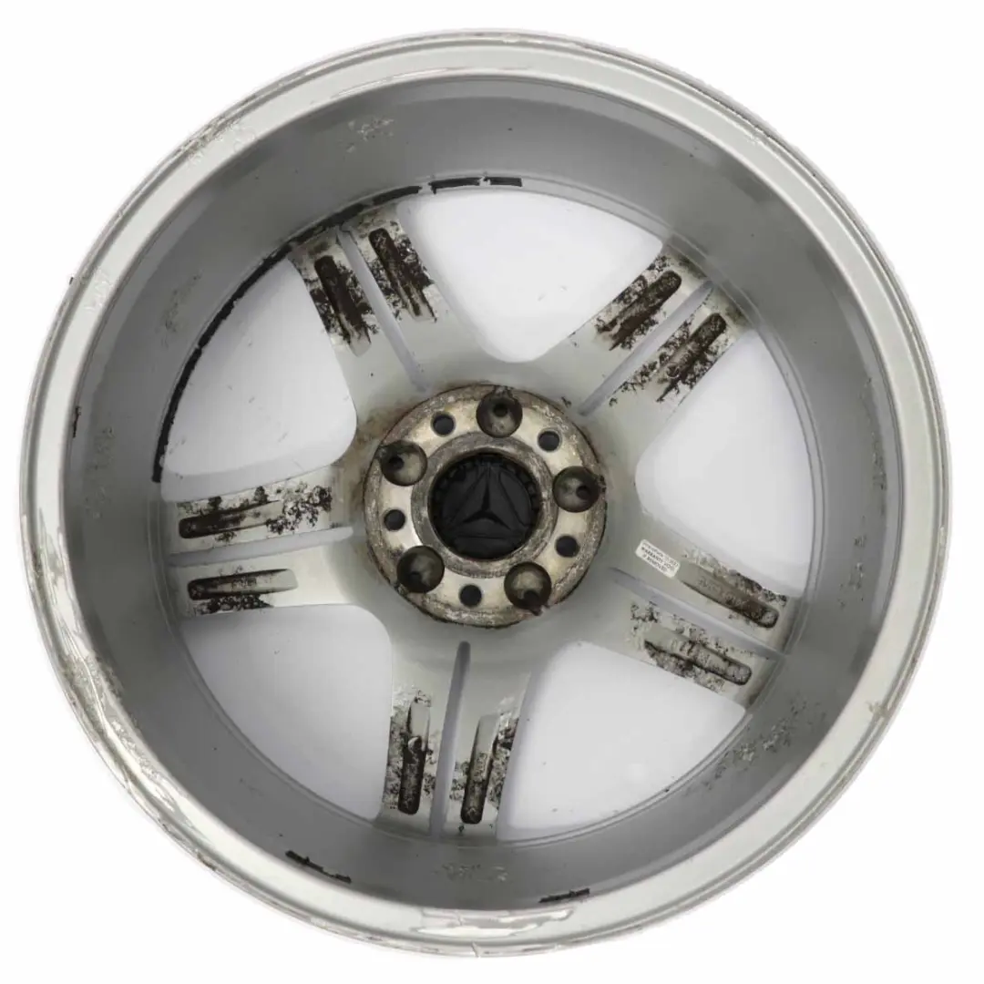 Argento A 5 Doppie Razze 18" ET:36 7,5J per Mercedes W203 con numero di parte A2034015502 Mercedes W203 Argento A 5 Doppie Razze 18" ET:36 7,5J - SKU A2034015502-2 - Numero di parte A2034015502