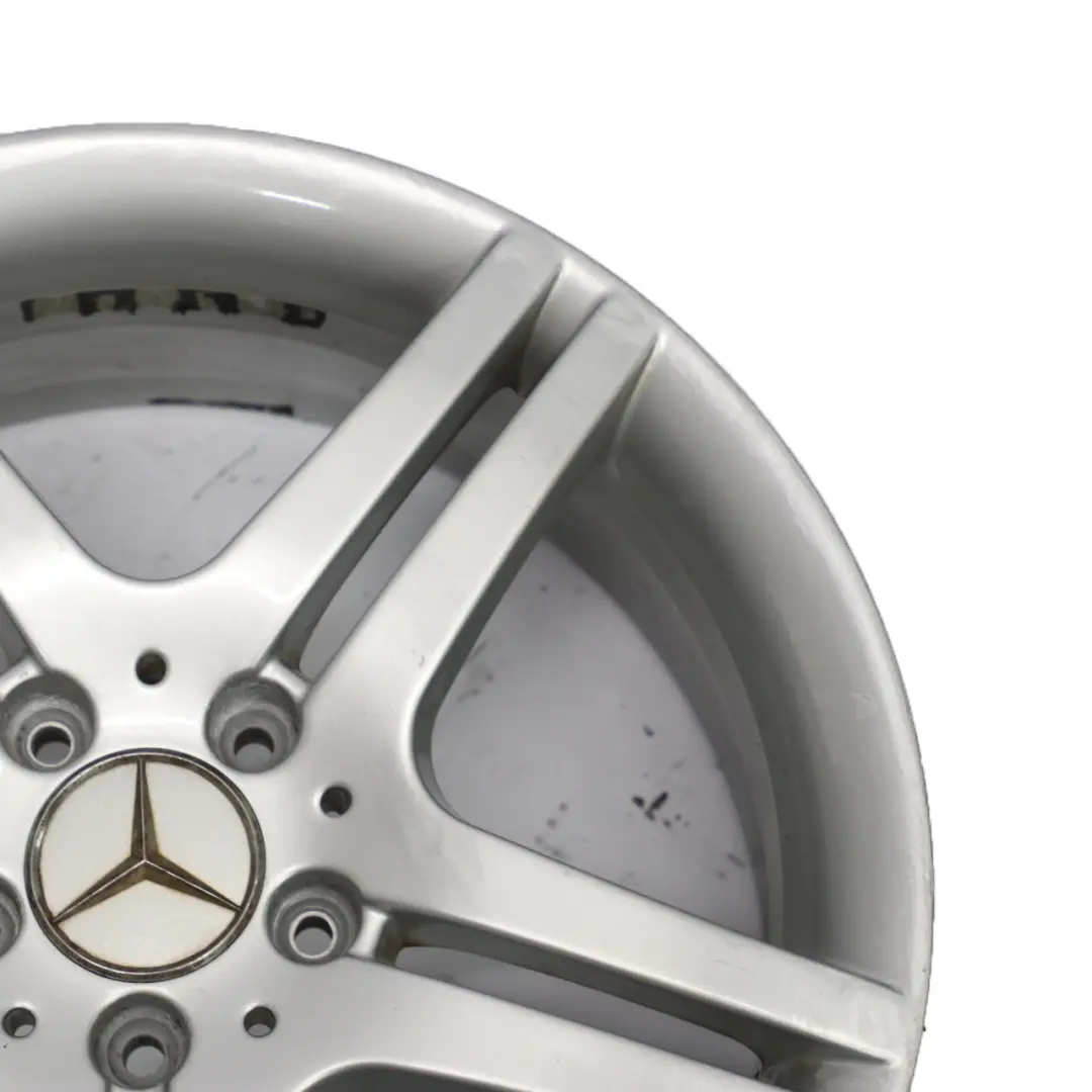 5-Double Spoke 18" ET:36 7,5J to Mercedes W203 Silver with Part number A2034015502 Mercedes W203 Silver 5-Double Spoke 18" ET:36 7,5J - SKU A2034015502-3 - Part number A2034015502