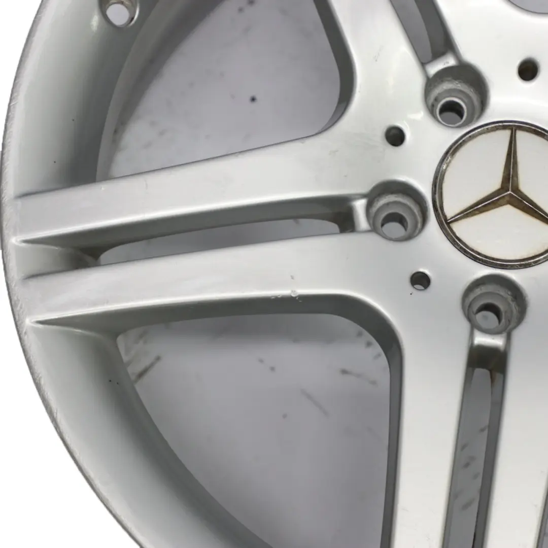 5-Double Spoke 18" ET:36 7,5J to Mercedes W203 Silver with Part number A2034015502 Mercedes W203 Silver 5-Double Spoke 18" ET:36 7,5J - SKU A2034015502-3 - Part number A2034015502
