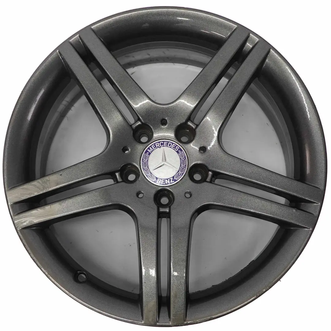 Grigio a 5 doppie razze 18" ET:36 7,5J A2034015502 per Mercedes W203 con numero di parte A2034015502-4 Mercedes W203 Grigio a 5 doppie razze 18" ET:36 7,5J A2034015502 - SKU A2034015502-5 - Numero di parte A2034015502-4