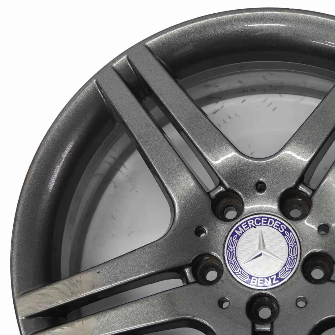 Mercedes W203 Grey 5-Double Spoke 18" ET:36 7,5J A2034015502 - SKU A2034015502-5 - Part number A2034015502-4