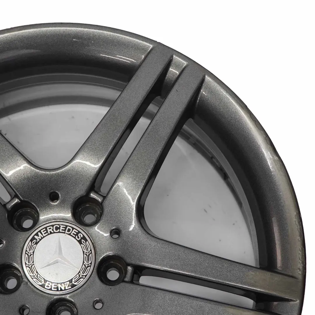 Grey 5-Double Spoke 18" ET:36 7,5J A2034015502 to Mercedes W203 with Part number A2034015502-4 Mercedes W203 Grey 5-Double Spoke 18" ET:36 7,5J A2034015502 - SKU A2034015502-6 - Part number A2034015502-4