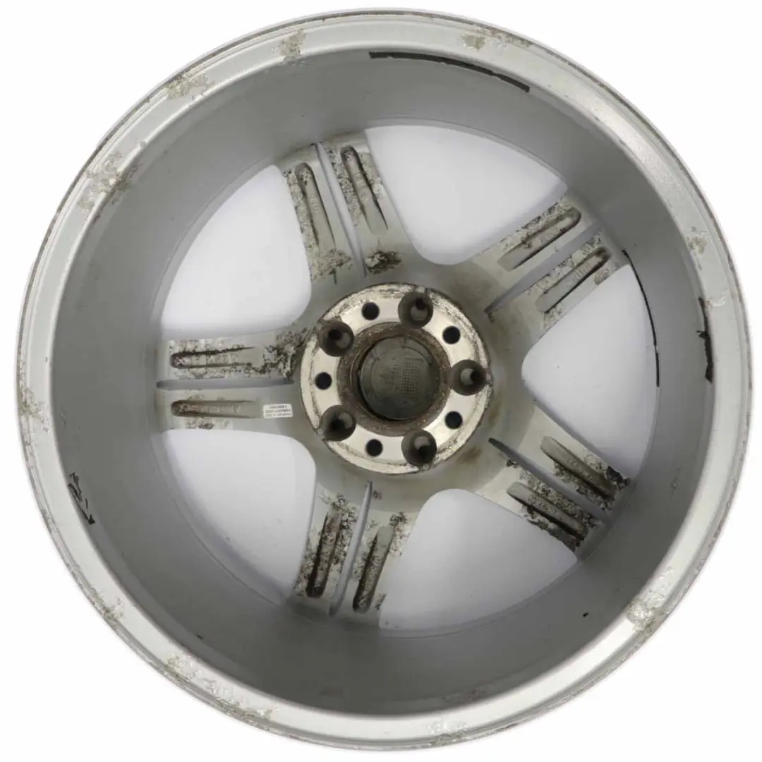 Silber 5-Doppelspeiche 18" ET:30 8,5J für Mercedes W203 mit Teilenummer A2034015602 Mercedes W203 Silber 5-Doppelspeiche 18" ET:30 8,5J - SKU A2034015602-2 - Teilenummer A2034015602