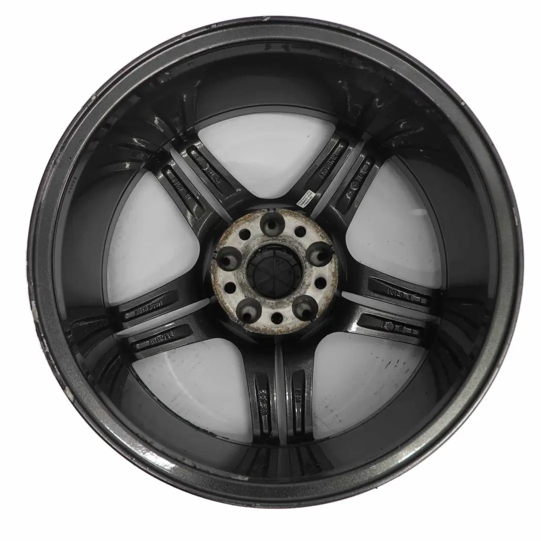 Grigio Cerchio 5 doppie razze in lega 18" ET:30 8,5J per Mercedes W203 con numero di parte A2034015602 Mercedes W203 Grigio Cerchio 5 doppie razze in lega 18" ET:30 8,5J - SKU A2034015602-4 - Numero di parte A2034015602