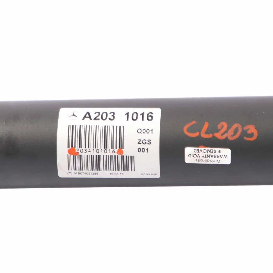 Arbre M271 Essence Arbre d'hélice Automatique pour Mercedes W203 C209 à propos du numéro de pièce A2034101016 Mercedes W203 C209 Arbre M271 Essence Arbre d'hélice Automatique - SKU A2034101016 - Numéro de pièce A2034101016