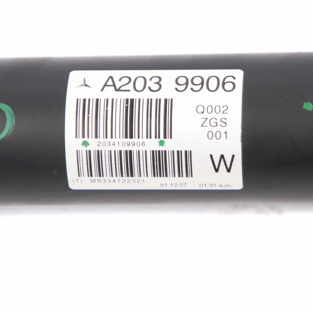 Mercedes W203 C209 Antriebs Welle OM646 Diesel Kardanwelle Automatik - SKU A2034109906 - Teilenummer A2034109906