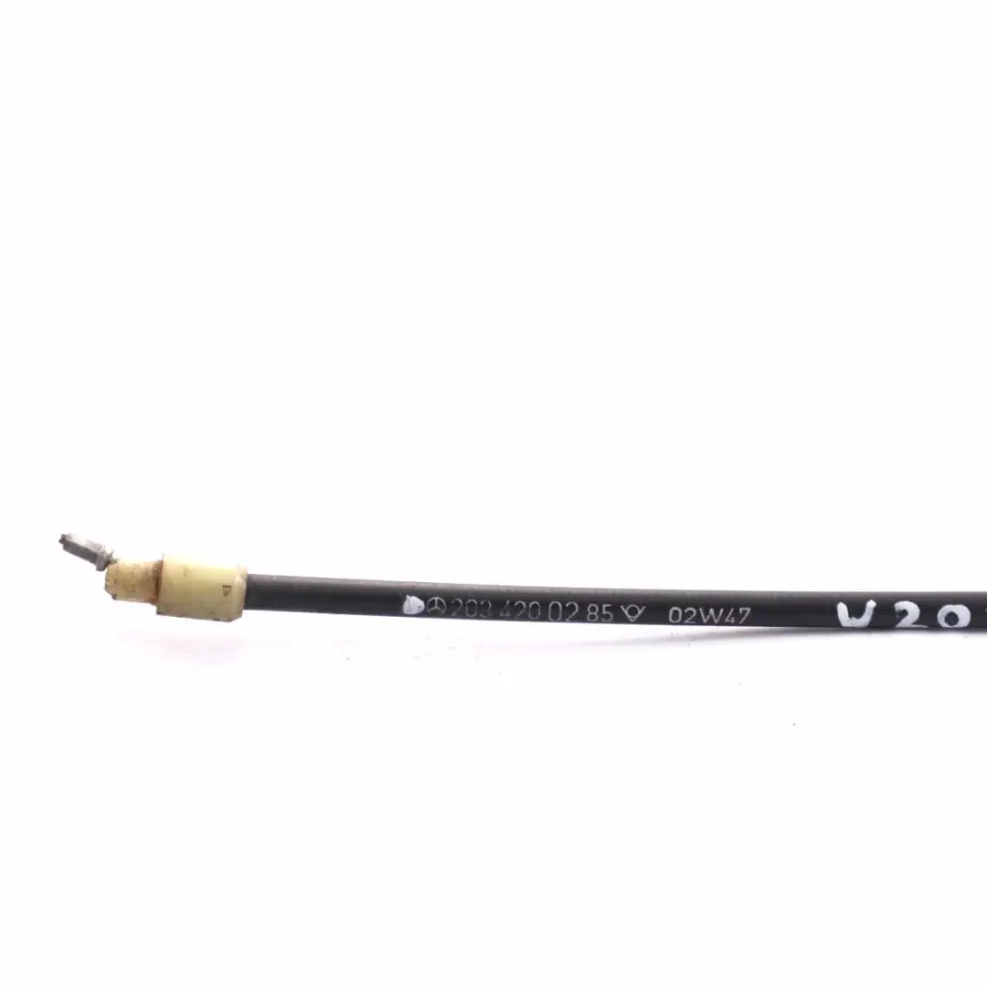 Mercedes W203 Cableado Cable de Freno Trasero Izquierdo - SKU A2034200285 - Número de pieza A2034200285