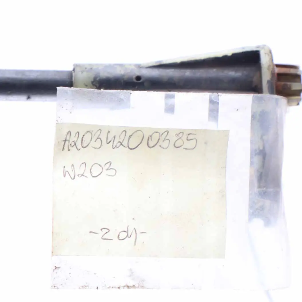 Cavo Freno a mano Parcheggio Linea Filo Destra per Mercedes W203 W209 con numero di parte A2034200385 Mercedes W203 W209 Cavo Freno a mano Parcheggio Linea Filo Destra - SKU A2034200385 - Numero di parte A2034200385