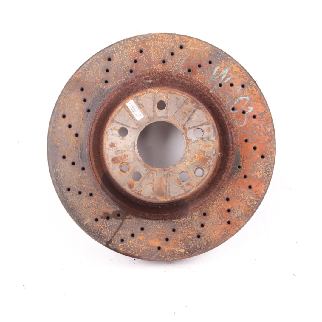 Brake Disc Mercedes W203 W209 Front Left Right Perforated Brake Disc to with Part number A2034210312 Brake Disc Mercedes W203 W209 Front Left Right Perforated Brake Disc - SKU A2034210312 - Part number A2034210312