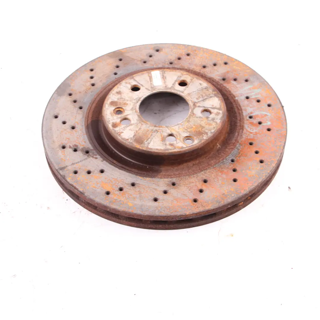 Brake Disc Mercedes W203 W209 Front Left Right Perforated Brake Disc to with Part number A2034210312 Brake Disc Mercedes W203 W209 Front Left Right Perforated Brake Disc - SKU A2034210312 - Part number A2034210312