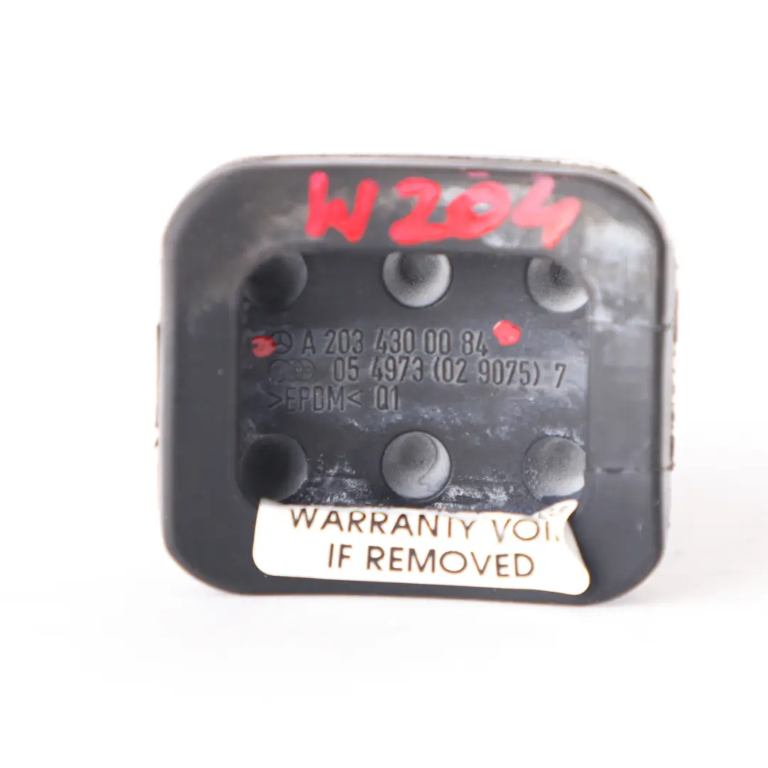 Foot Parking Brake Pedal Cover Rubber to Mercedes W204 W211 W212 C219 with Part number A2034300084 Mercedes W204 W211 W212 C219 Foot Parking Brake Pedal Cover Rubber - SKU A2034300084 - Part number A2034300084